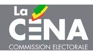 National Autonomous Electoral Commission (Senegal) map